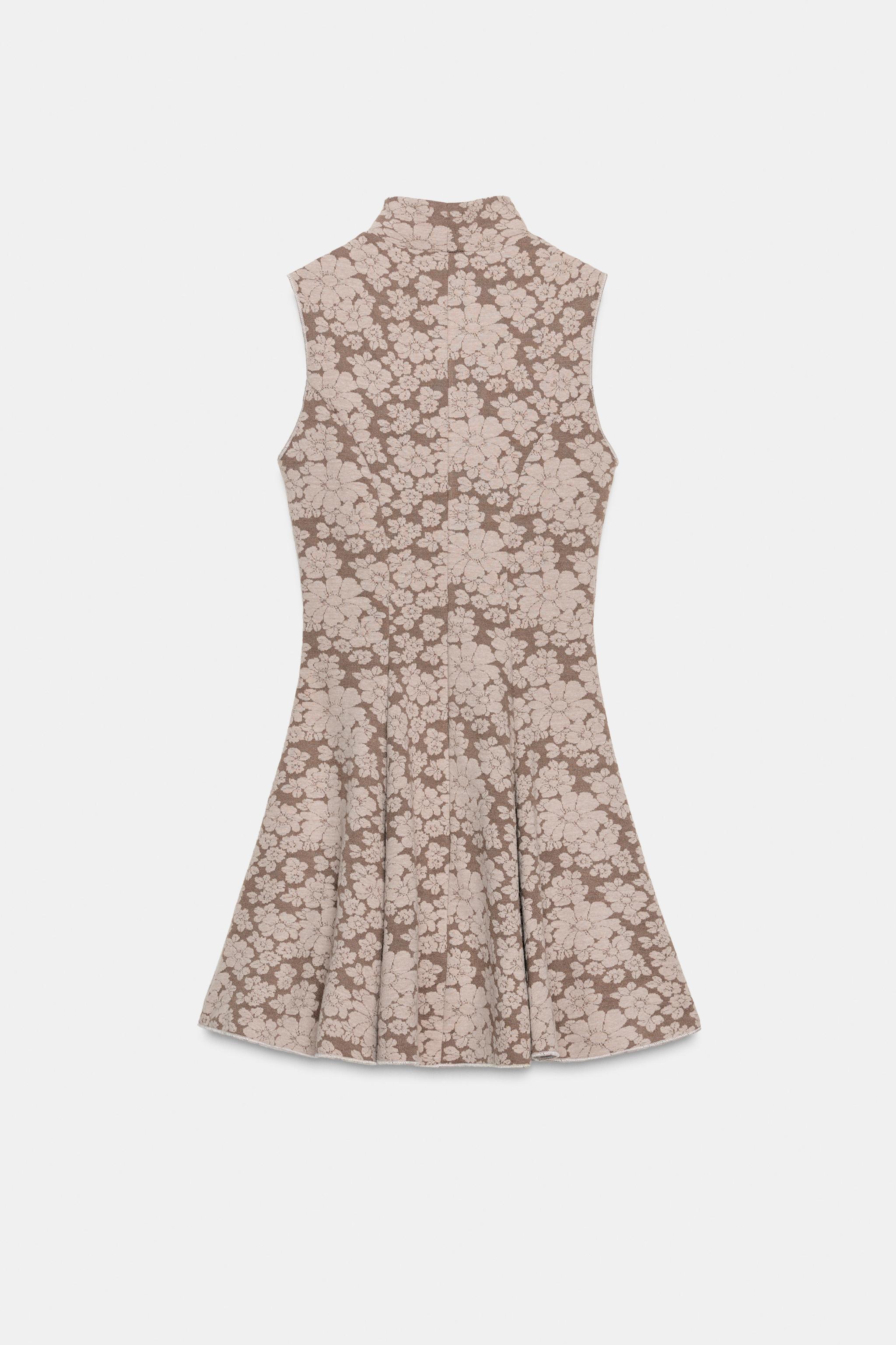 SHORT JACQUARD DRESS